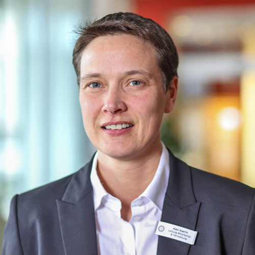 Alexandra Koerin Head of staff and administration in the hotel Schwarzwald Panorama